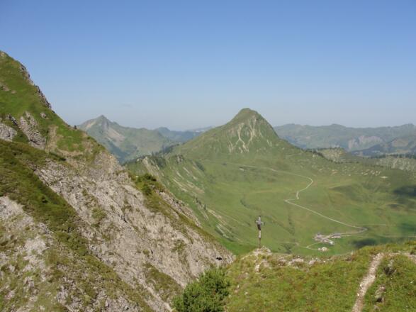 Und weiter geht´s in Richtung Zafernhorn und Damüls.