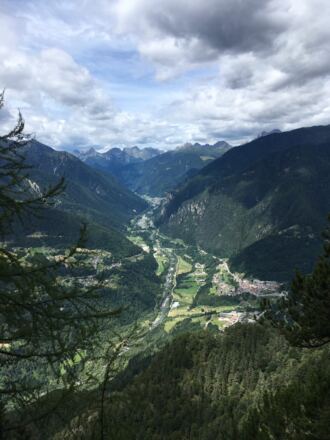 Aussicht vom Monte Totoga. (Etappe 7=