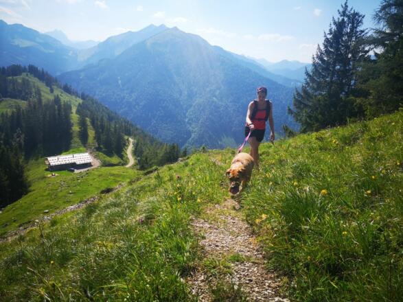 Trailrunning auf der Ascherjochalm