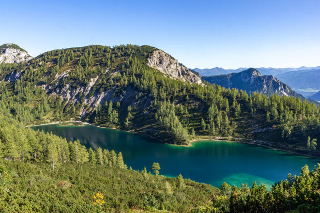 Blick von der Steirerseeleiten zum Steirersee
