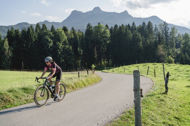 Rennrad-Tour Sebi - Ankunft Samerberg über Mühltal