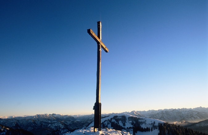 Das Gipfelkreuz auf dem Seekarkreuz