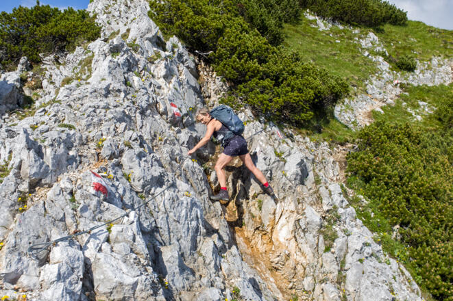 Übergang vom Bosruck zum Kitzstein