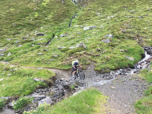 auf dem Weg ins Geiseljoch