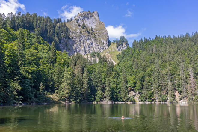 Mönichsee, im Hintergrund der Törlspitz