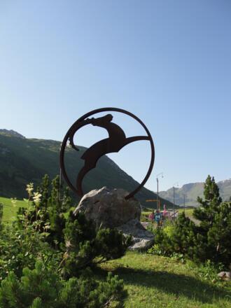 Los geht´s in Zürs.