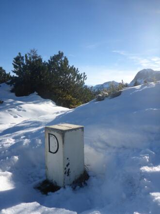 Immer an der Grenze entlang.