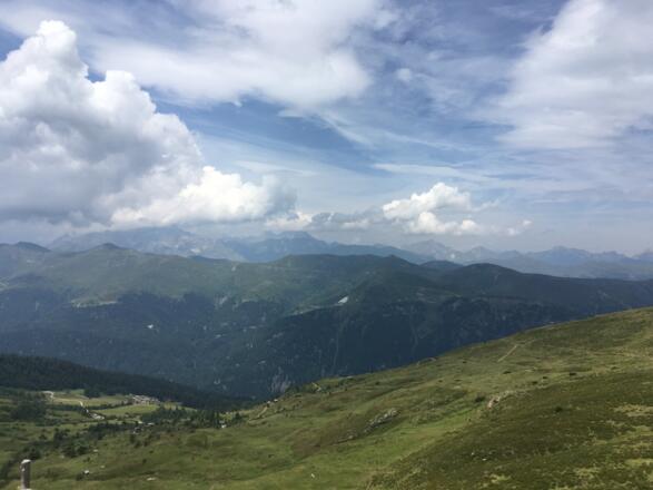 Ausblick im Schlüsseljoch