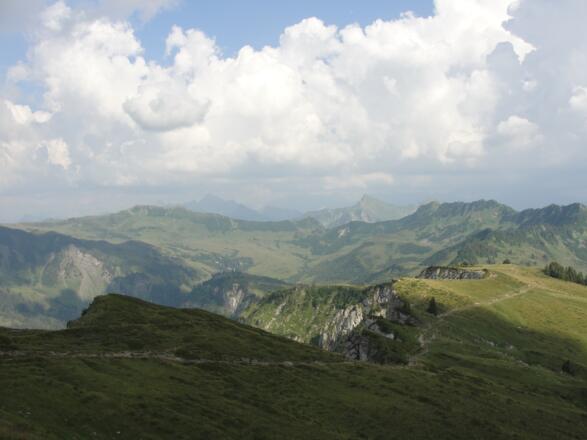 Über die Gäviser Höhe zum Freschenhaus.
