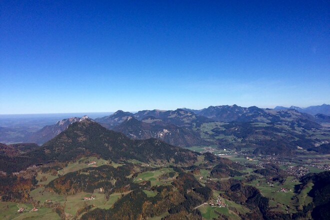 Aussicht vom Brünnsteingipfel