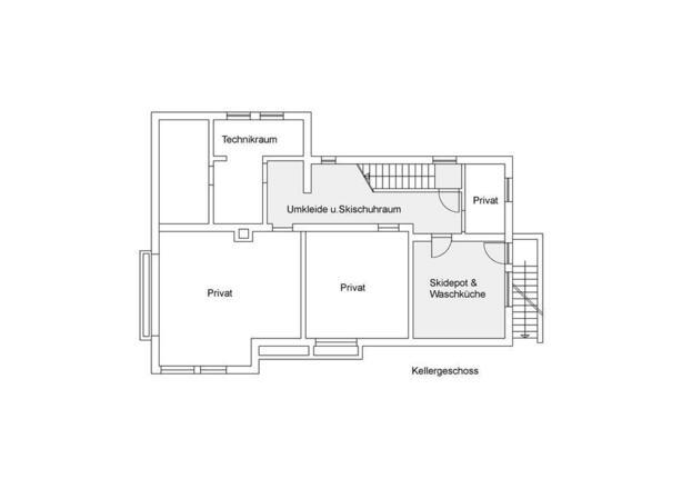 Grundriss Kellergeschoss