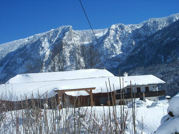 Unser Bauernhof im Winter