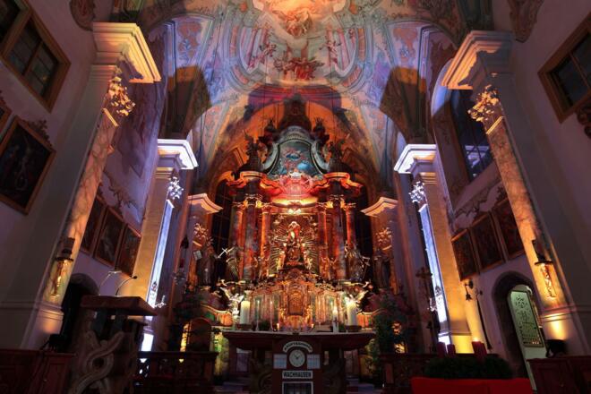 Kirche Maria Alm Innen