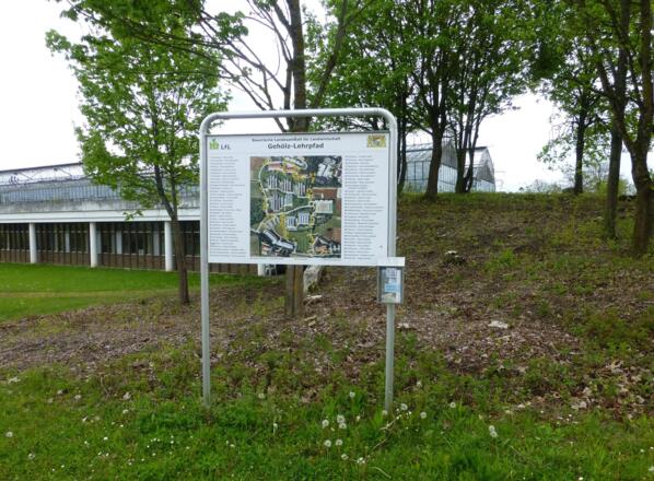 Schautafel Gehölzlehrpfad Freising