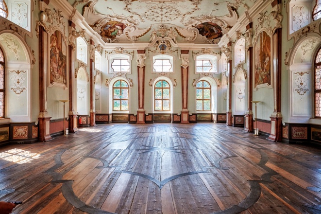 Josephsaal im Kloster Bronnbach im Taubertal