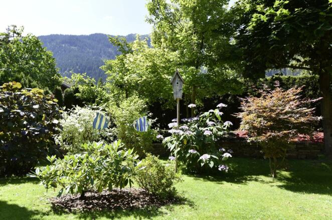 Ausblick in den Garten