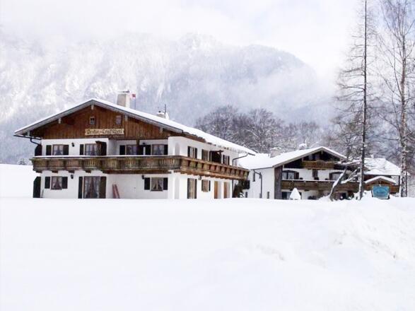 Unser Haus im Winter