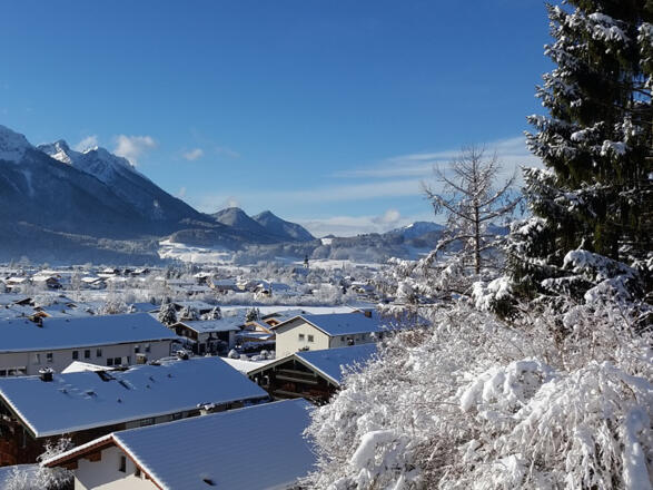 Panoramablick im Winter