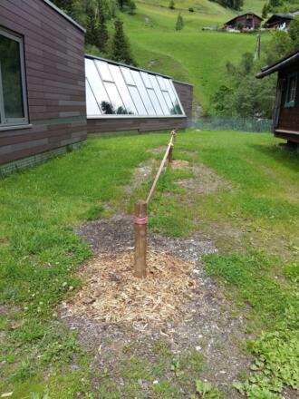 Spielplatz Skizentrum Slackline