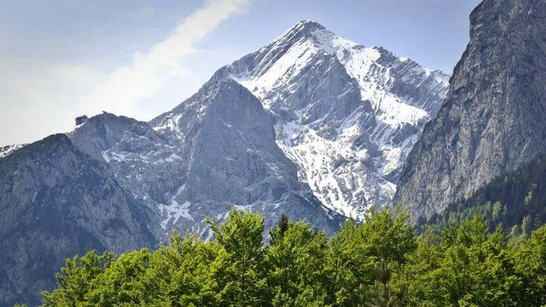 Aussicht auf die Alpspitze