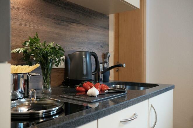 Küche im Appartement