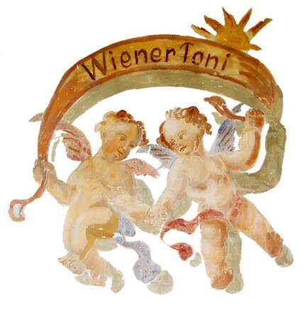 Wandgemälde Bauernhaus