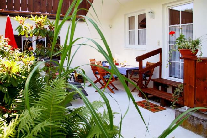 Terrasse Wohnung Enzian