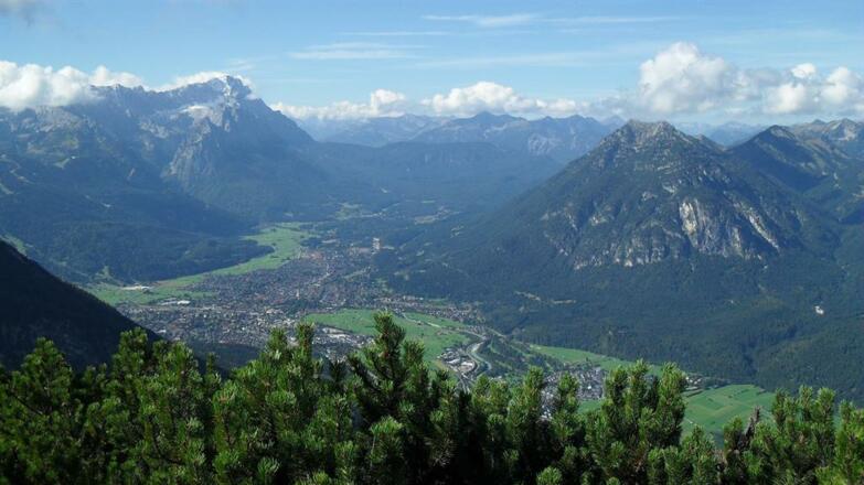 Blick vom Wank