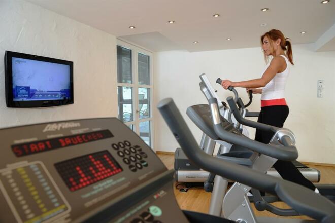 Fitnessraum im Landhaus-Spa