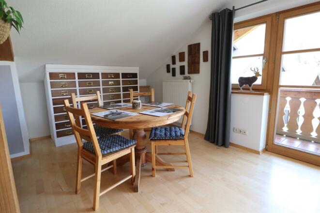 Esszimmer mit Ausblick