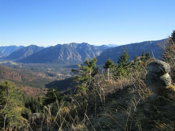 Blick vom Brunnenkopf