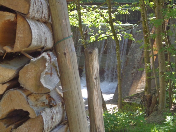 Weg vor dem Klammeingang