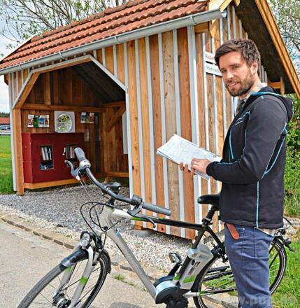 Öffentlicher Bücherschrank in Schönau