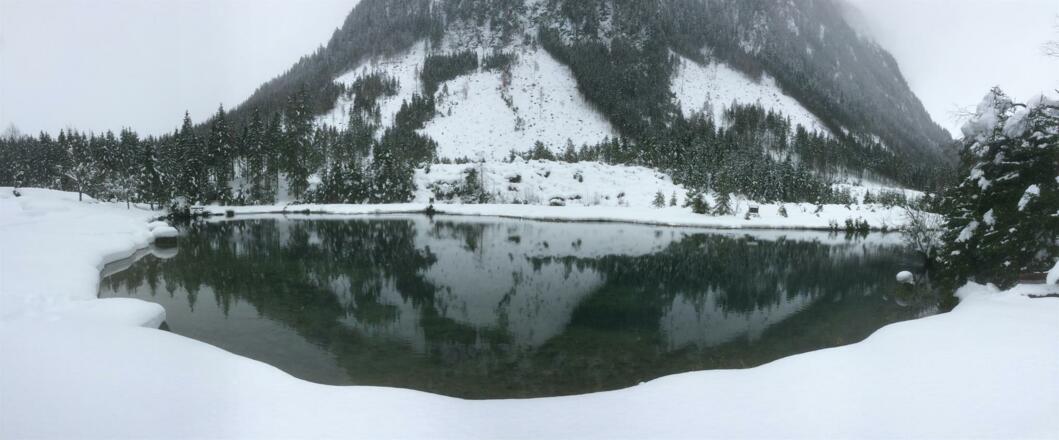 Blausee im Winter