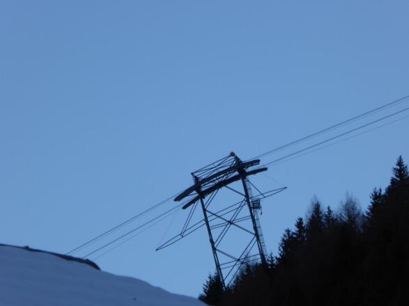 Blick vom Balkon - Stütze Osterfelderkopf