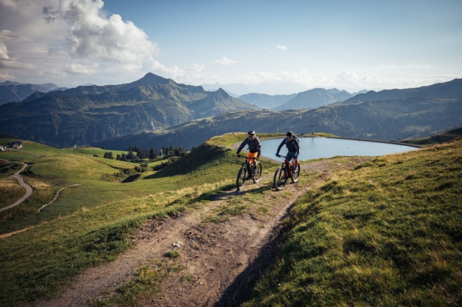 Mountainbiken in Damüls