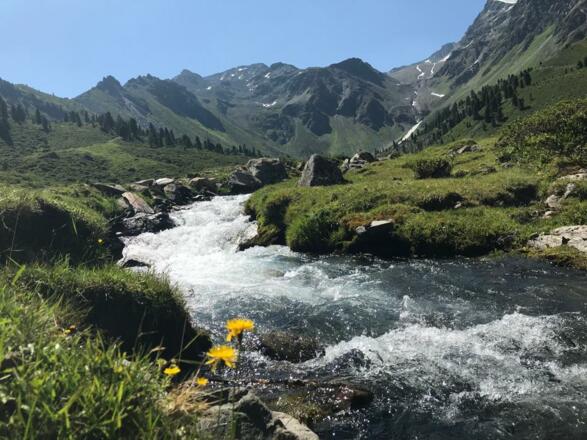 das Oetztal im Sommer