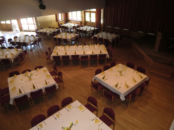 Feier im Kurgästehaus