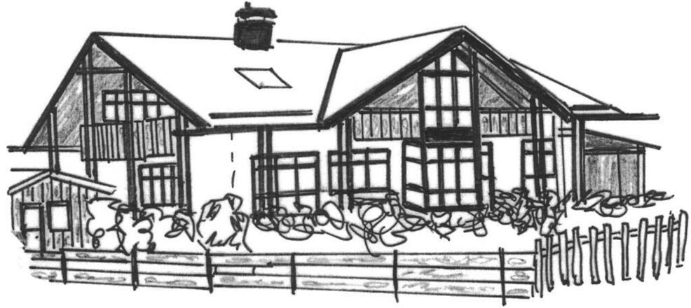 Zeichnung Haus
