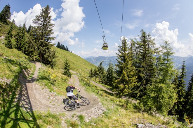 Singletrail Großarltal - © Christoph Breiner