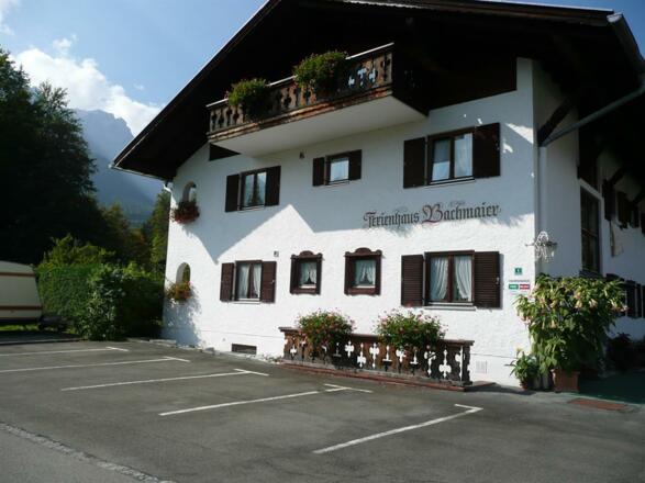 Parkplätze vor der Zugspitze