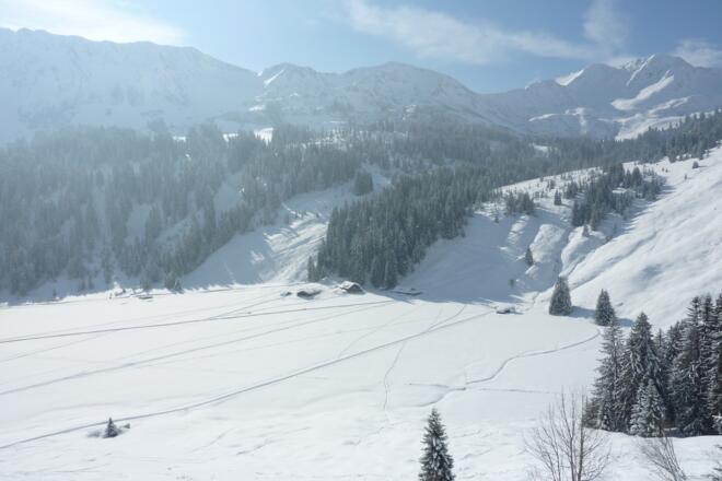 Alpe Melköde im Winter