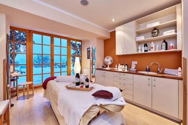 Behandlungsraum  Ayurveda Vital Alpin Spa