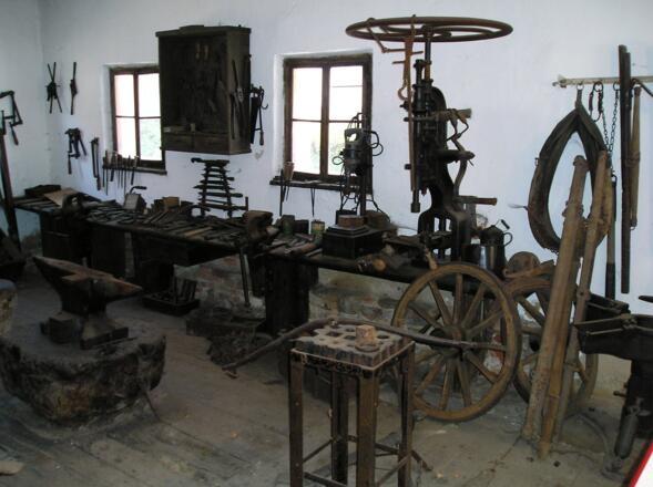 Schmiedemuseum innen