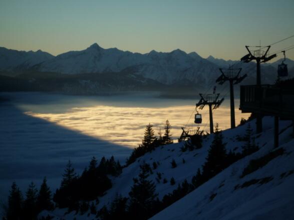 Abendstimmung am Wank