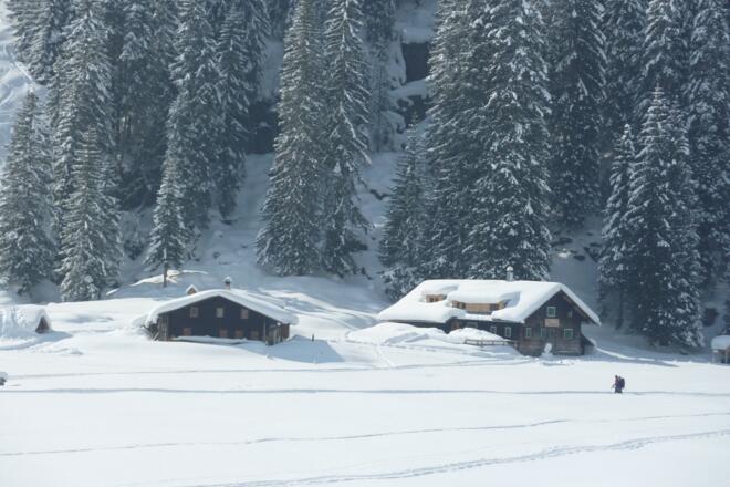Alpe Melköde im Winter
