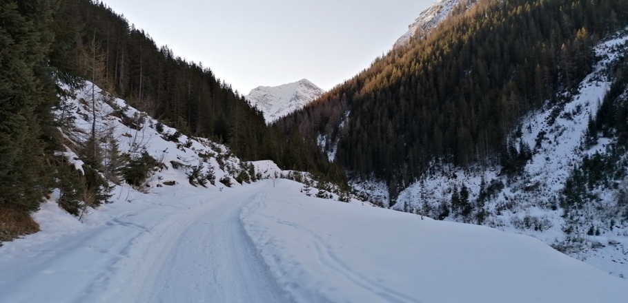 Dem Fahrweg folgend
