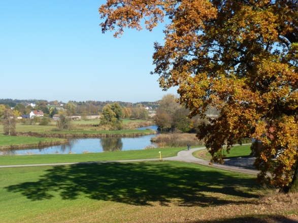 Am Rottalradweg bei Gern