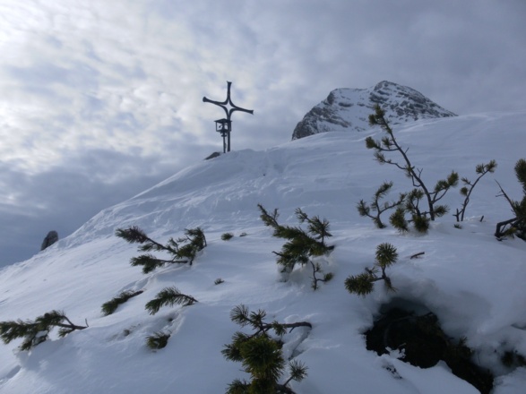 Kleiner Watzmann hinter dem Mooslahnergipfel