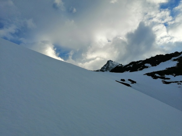Gleich wird der Gletscher erreicht...